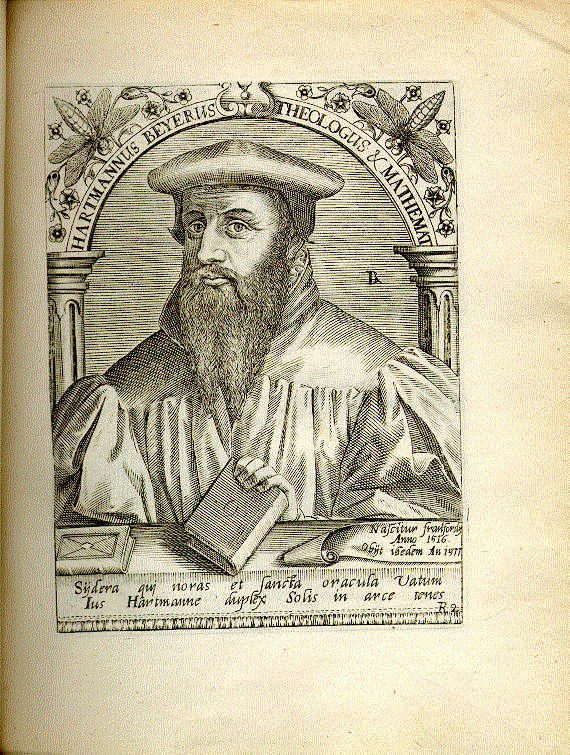 Beyer, Hartmann (1516-1577); Theologe und Mathematiker = R2