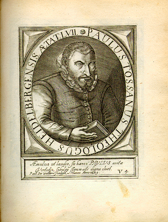 Tossanus, Paul (1572-1634); Theologe = V4