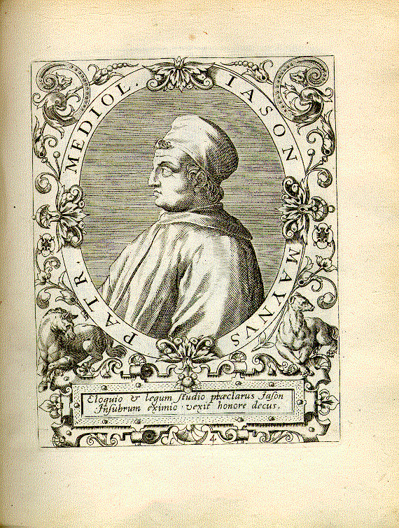 Giasone <de Maino> (1435-1519); Rechtsgelehrter = Cc4