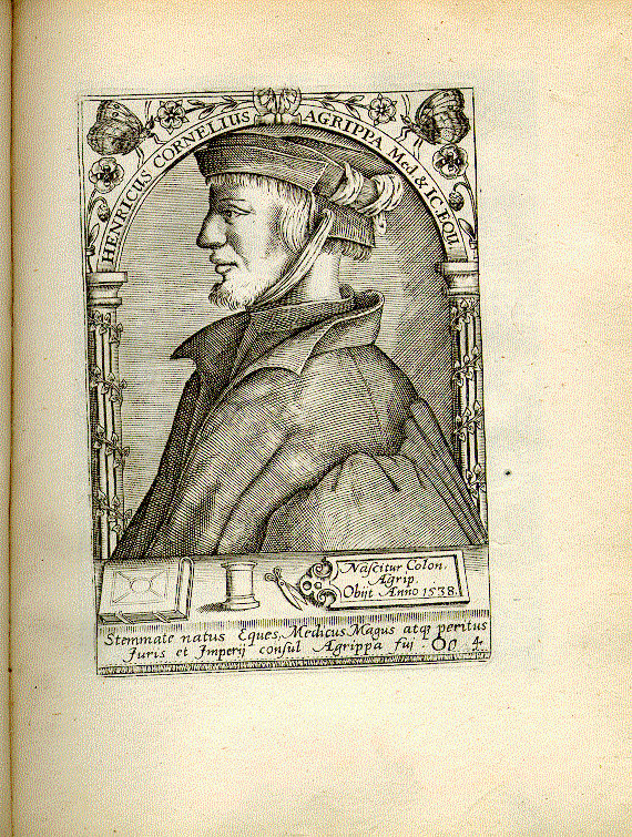 Agrippa von Nettesheim, Heinrich Cornelius (1486-1535); Arzt, Jurist, Philosoph = Oo4