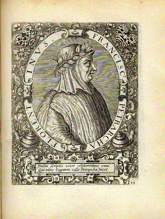 Petrarca, Francesco (1304-1374); Humanist, Dichter = Iii1