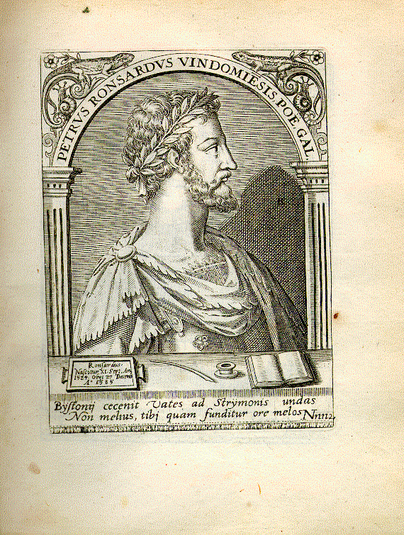 Ronsard, Pierre de (1524-1585); Dichter = Nnn2