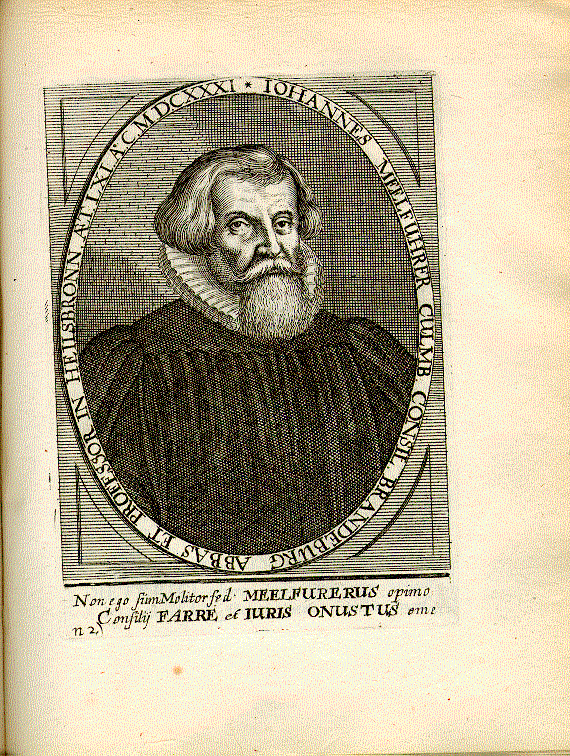 Meelführer, Johannes (1570-1640); Theologe, Abt = n2
