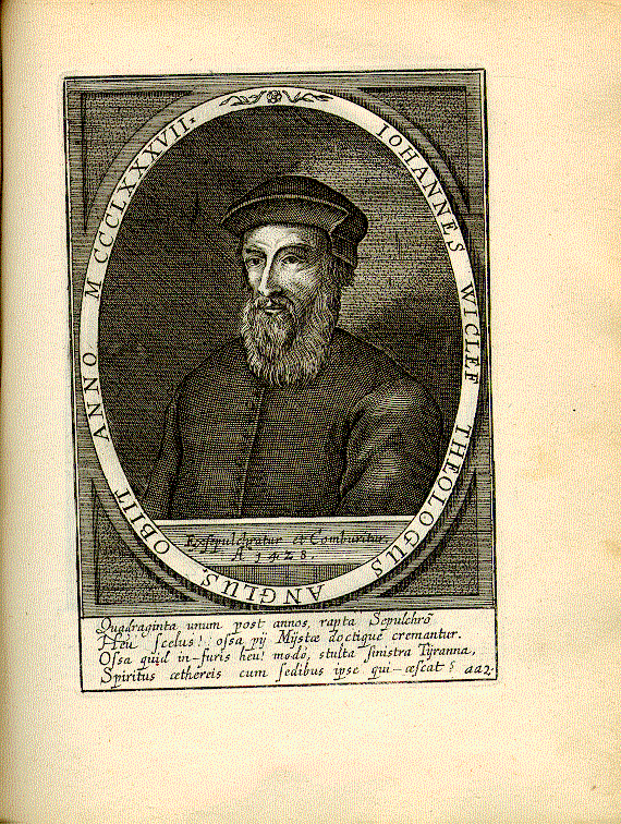 Wyclif, John (um 1320-1384); Theologe = aa2