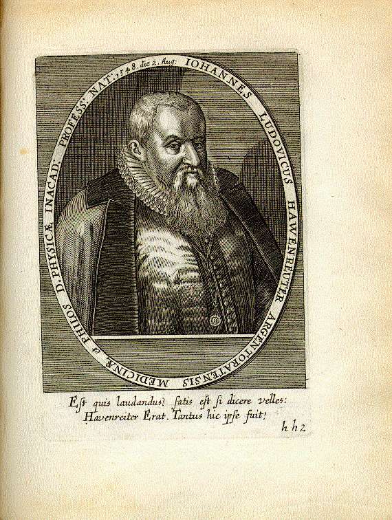 Havenreuter, Johann Ludwig (1548-1618); Arzt, Philosoph = hh2