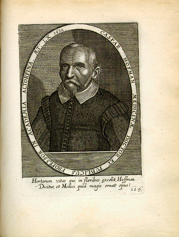 Hofmann, Caspar (1572-1648); Arzt = ii4