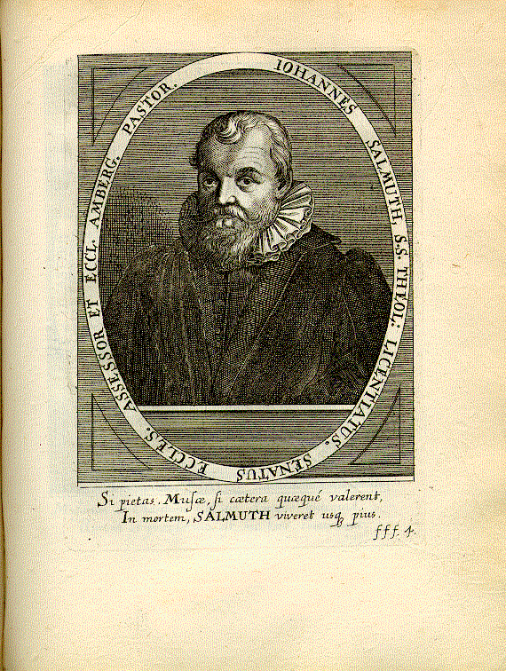 Salmuth, Johann (1552-1622); Hofprediger, Pastor = fff4