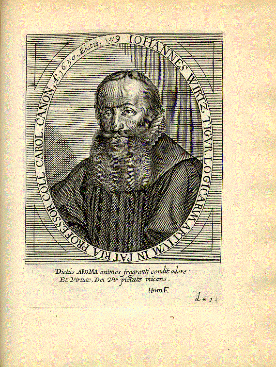 Wirtz, Johann (1591-1658); reformierter Theologe, Kanoniker = d*1