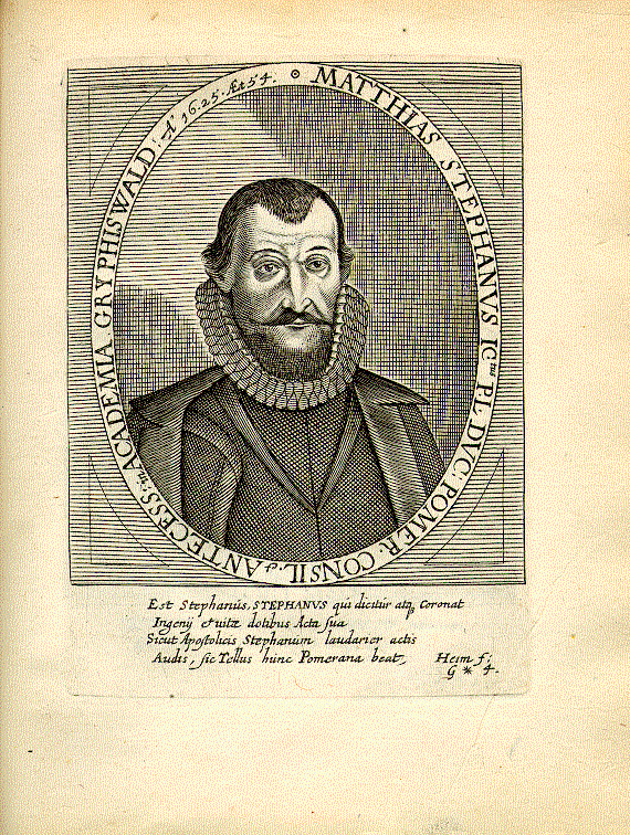 Stephani, Matthias (1576-1646); Jurist = g*4