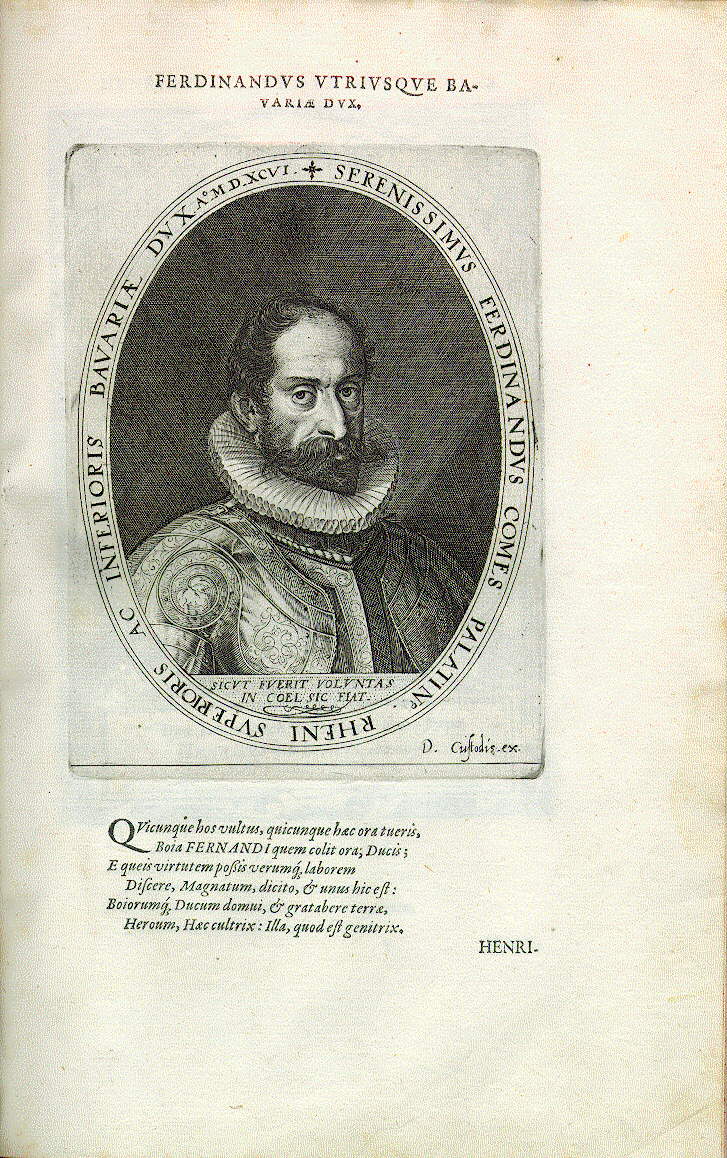 Ferdinand von Bayern, Erzbischof von Köln (*1577, reg. 1612-1650)