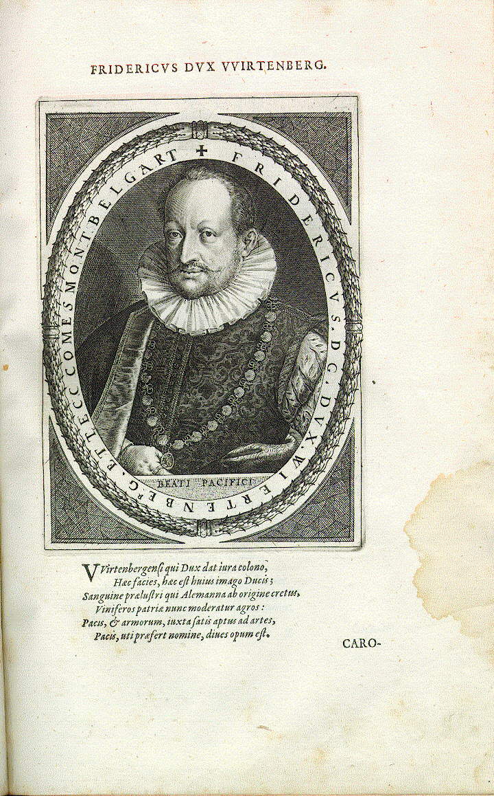 Friedrich I., Herzog von Württemberg (*1557, reg. 1593-1608)