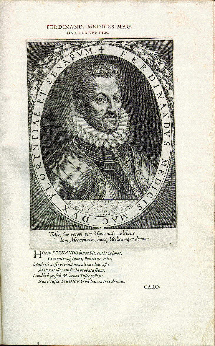 Ferdinando I. de' Medici, Großherzog von Toskana (*1549, reg. 1587-1609)