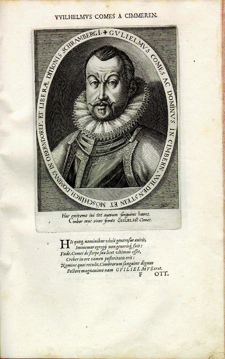 Wilhelm Graf von Zimmern (1485-1575), Vorsitzender des Reichskammergerichts zu Speyer