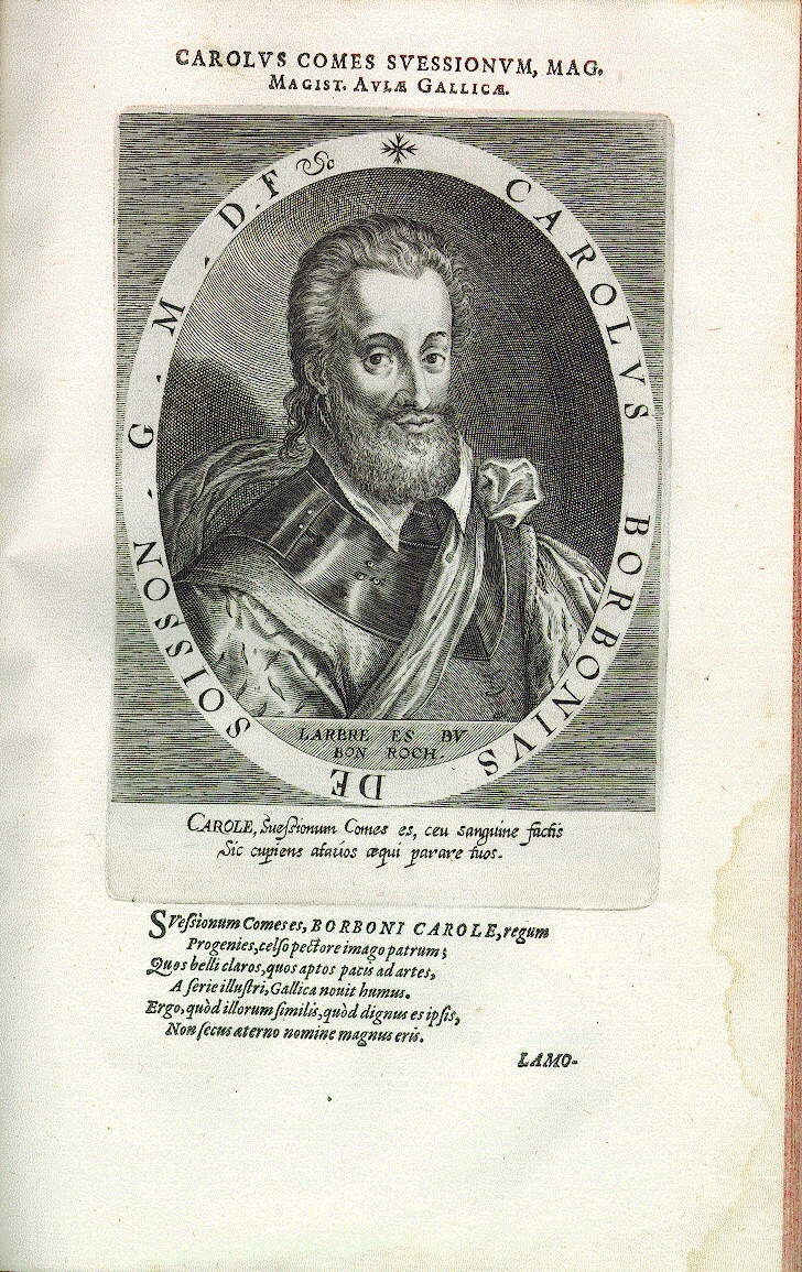 Charles de Bourbon, Graf von Soissons (1566-1612), Offizier, Hofmarschall