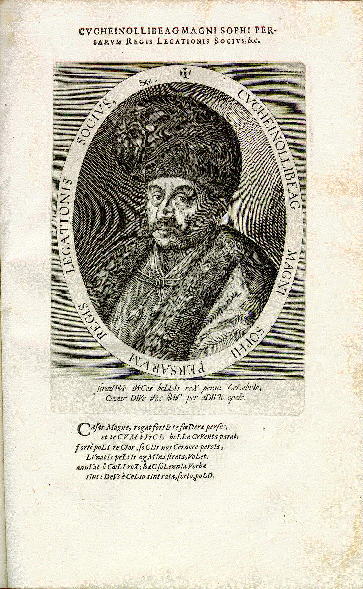 Husain Ali Beg, persischer Gesandter, Begleiter Sherleys im Jahre 1600