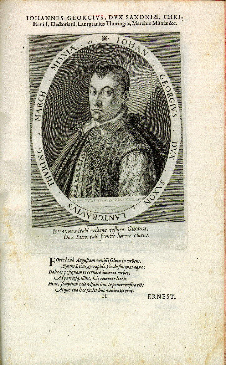 Johann Georg I., Herzog von Sachsen (Haus Wettin) (*1585, reg. 1611-1656)