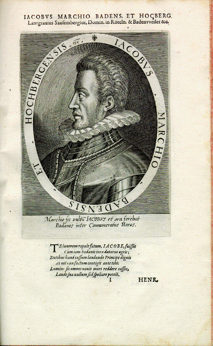 Jakob III., Markgraf von Baden (*1562, reg. 1577-1590)