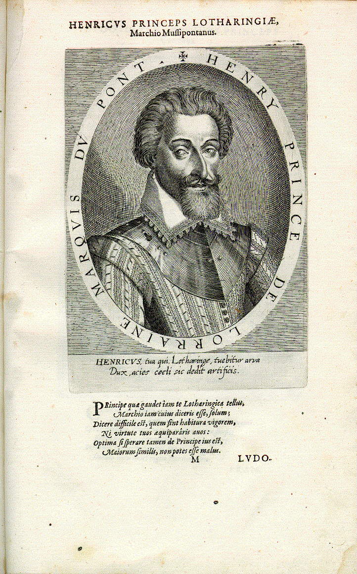 Heinrich der Gute, Herzog von Lothringen (*1563, reg. 1608-1624)