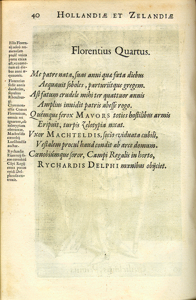 17. Floris IV. (1223-1235) - Text