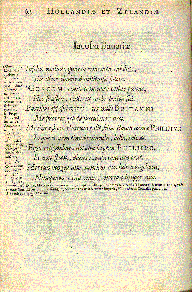 29. Jacobäa von Bayern (1424-1433) - Text